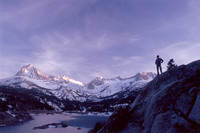 Sierra Winter Twilight - Bishop Creek