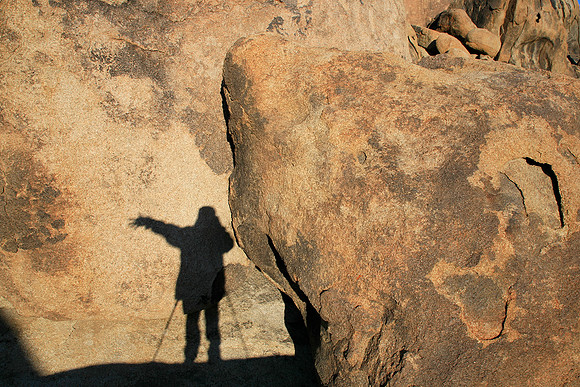 Shadow Among the Rocks