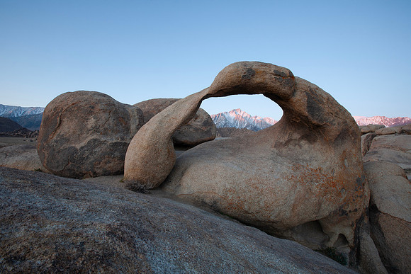 A Window in Stone - Alabama Hills